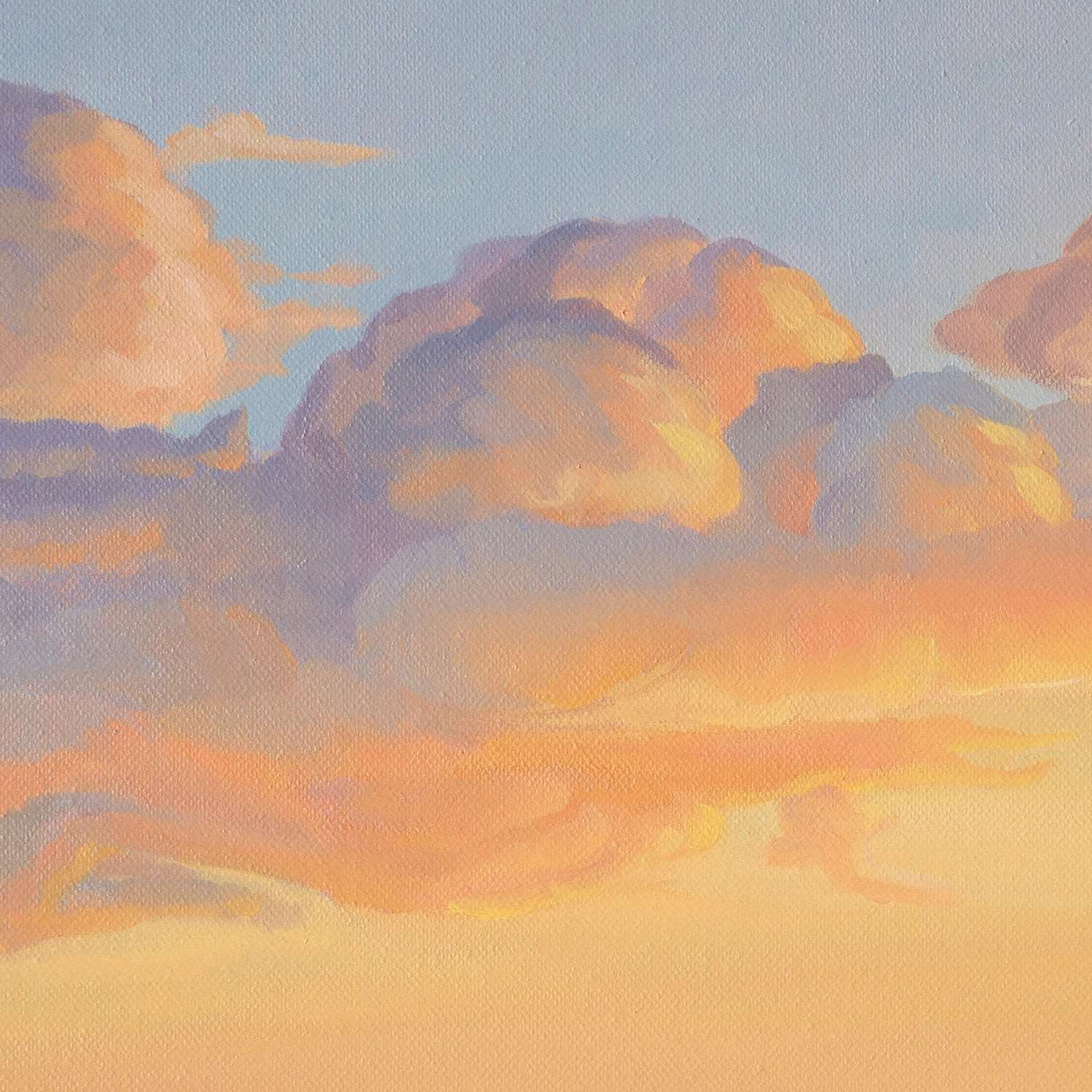 Original Art | Landscape Oil Painting | Oil on Canvas | Cloud | 50 x 70cm - LohillArt