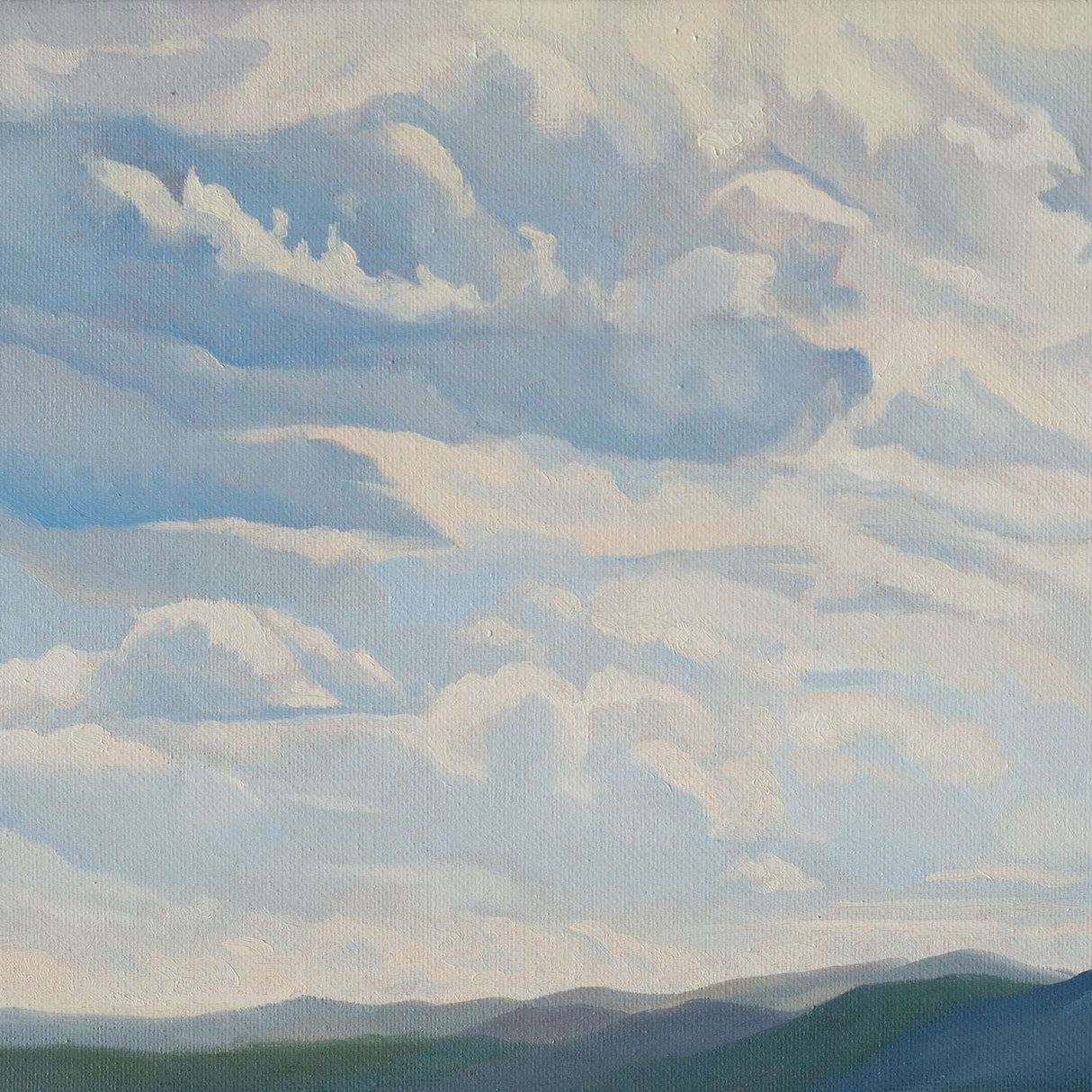 Original Art | Landscape Oil Painting | Oil on Canvas | By the Lake | 40 x 50cm - LohillArt