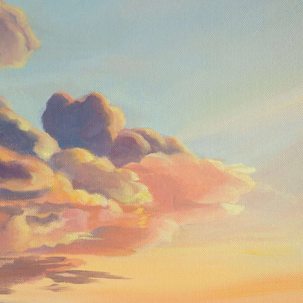 Original Art | Landscape Oil Painting | Oil on Canvas | Cloud | 70 x 90cm - LohillArt