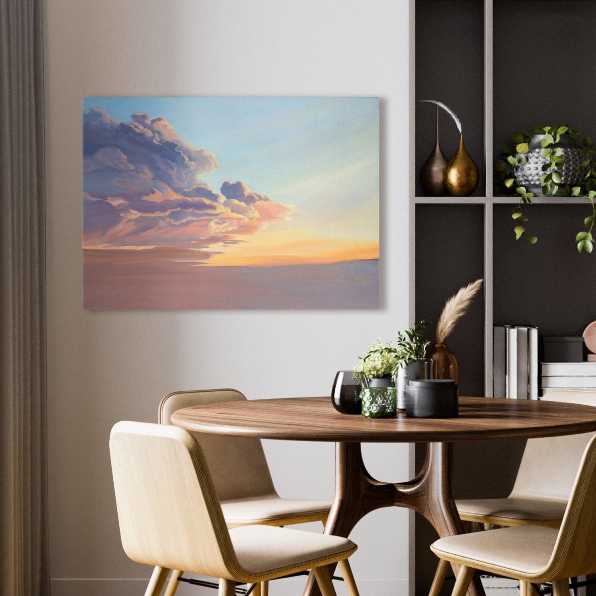 Original Art | Landscape Oil Painting | Oil on Canvas | Cloud | 70 x 90cm - LohillArt