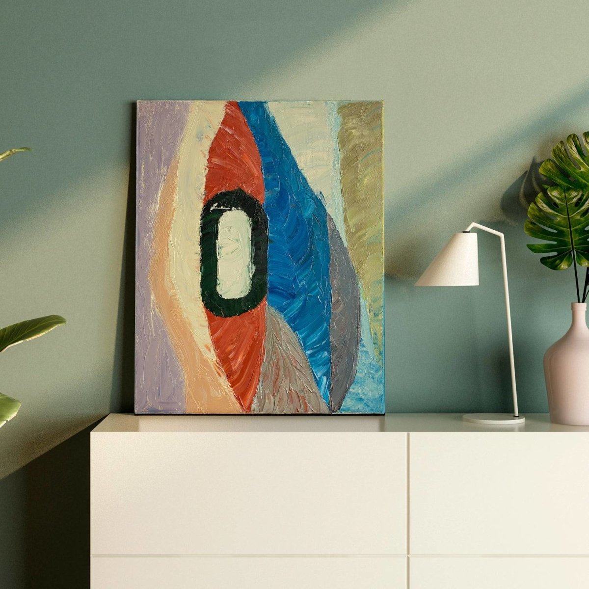 Original Art | Abstract Oil Painting on Canvas | 16 x 20 inches