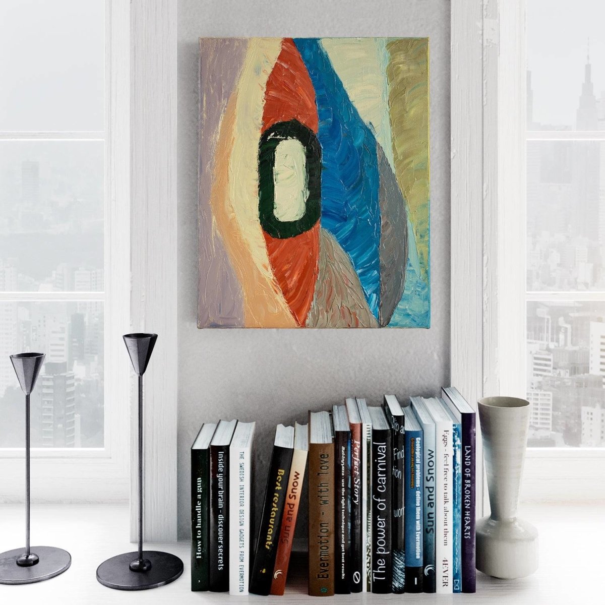 Original Art | Abstract Oil Painting on Canvas | 16 x 20 inches