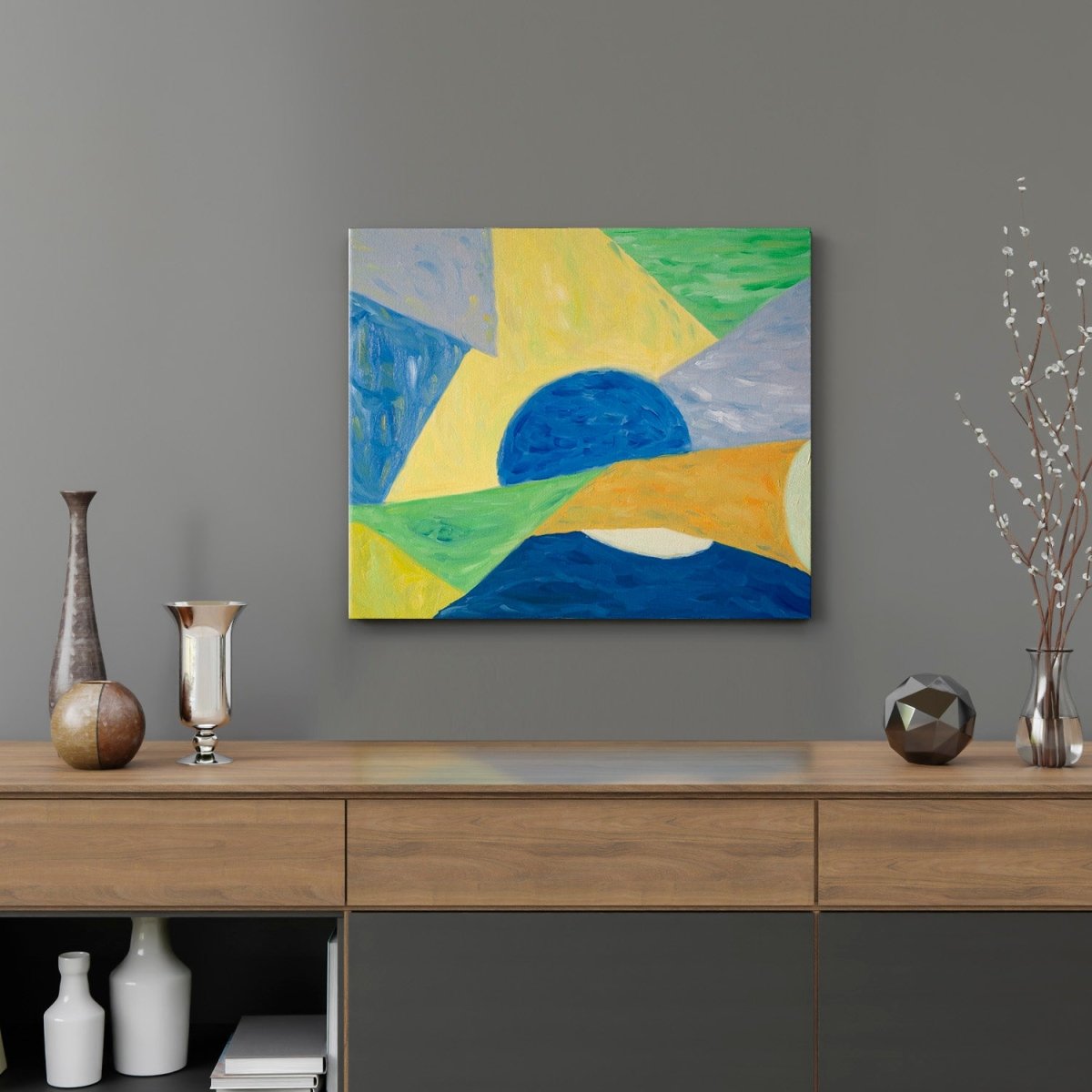 Original Oil Painting on Canvas - Abstract