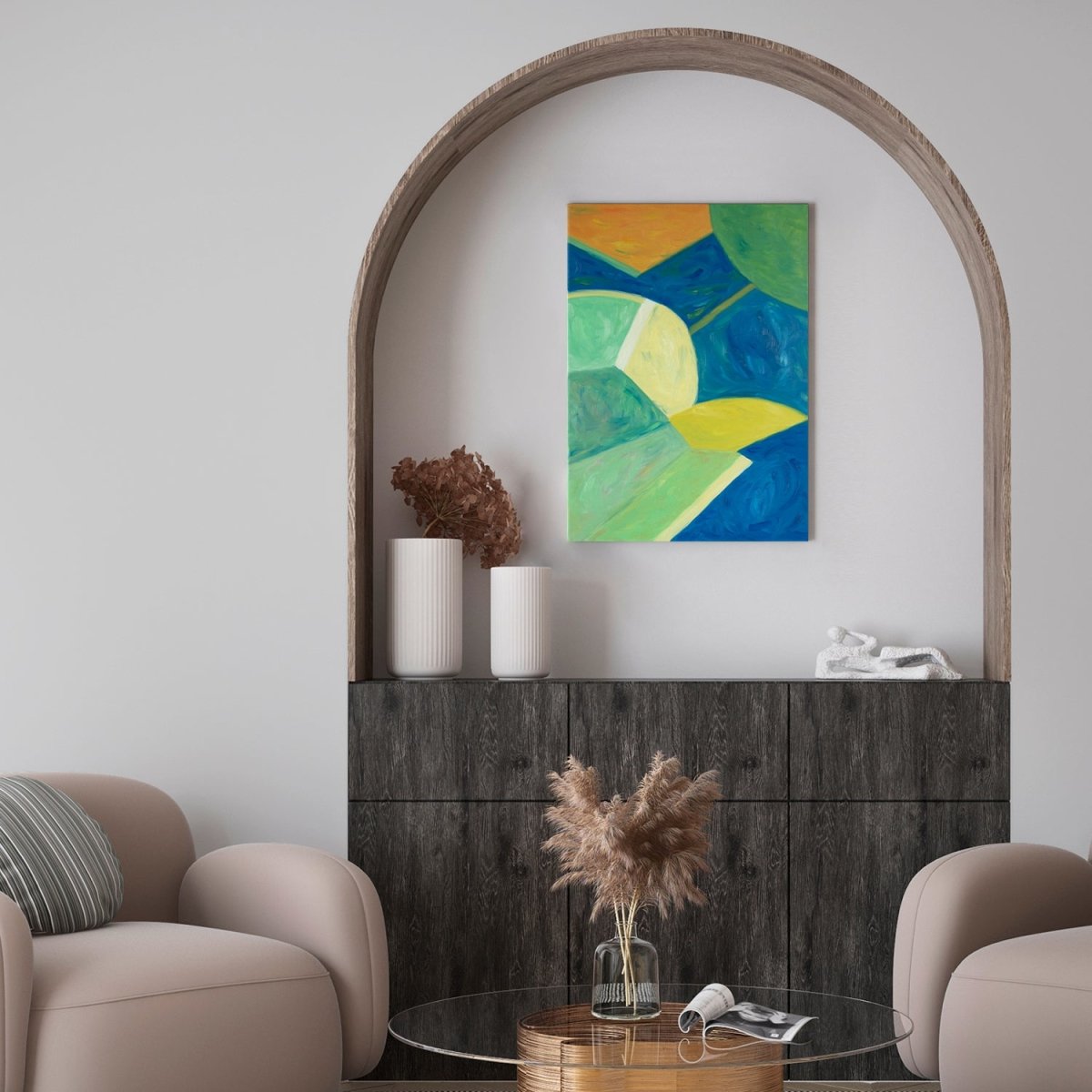 Original Oil Painting on Canvas - Abstract