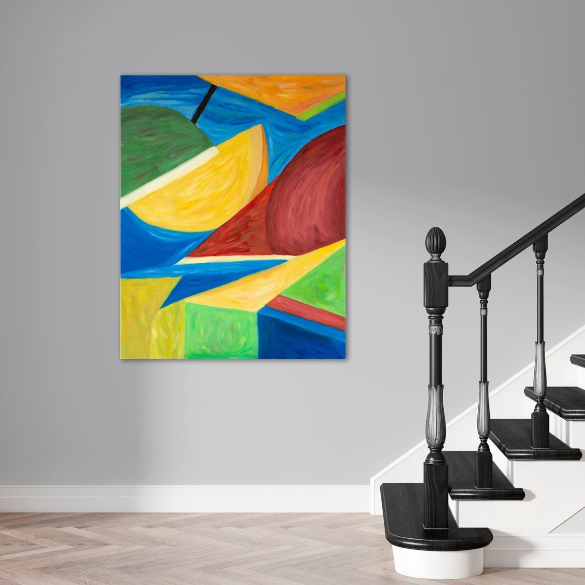 Original Oil Painting on Canvas - Abstract