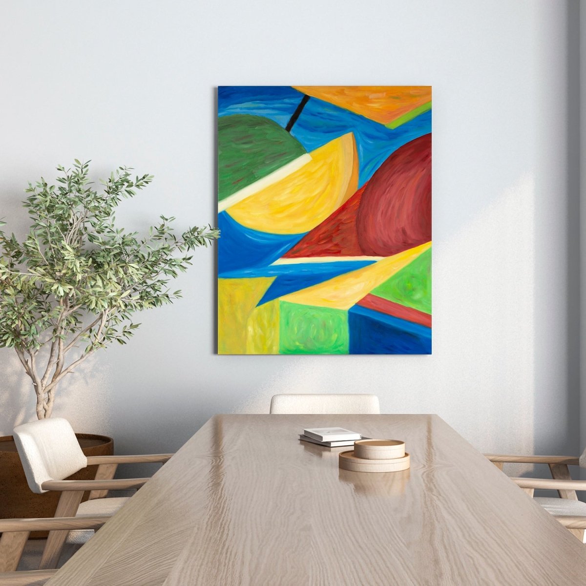Original Oil Painting on Canvas - Abstract