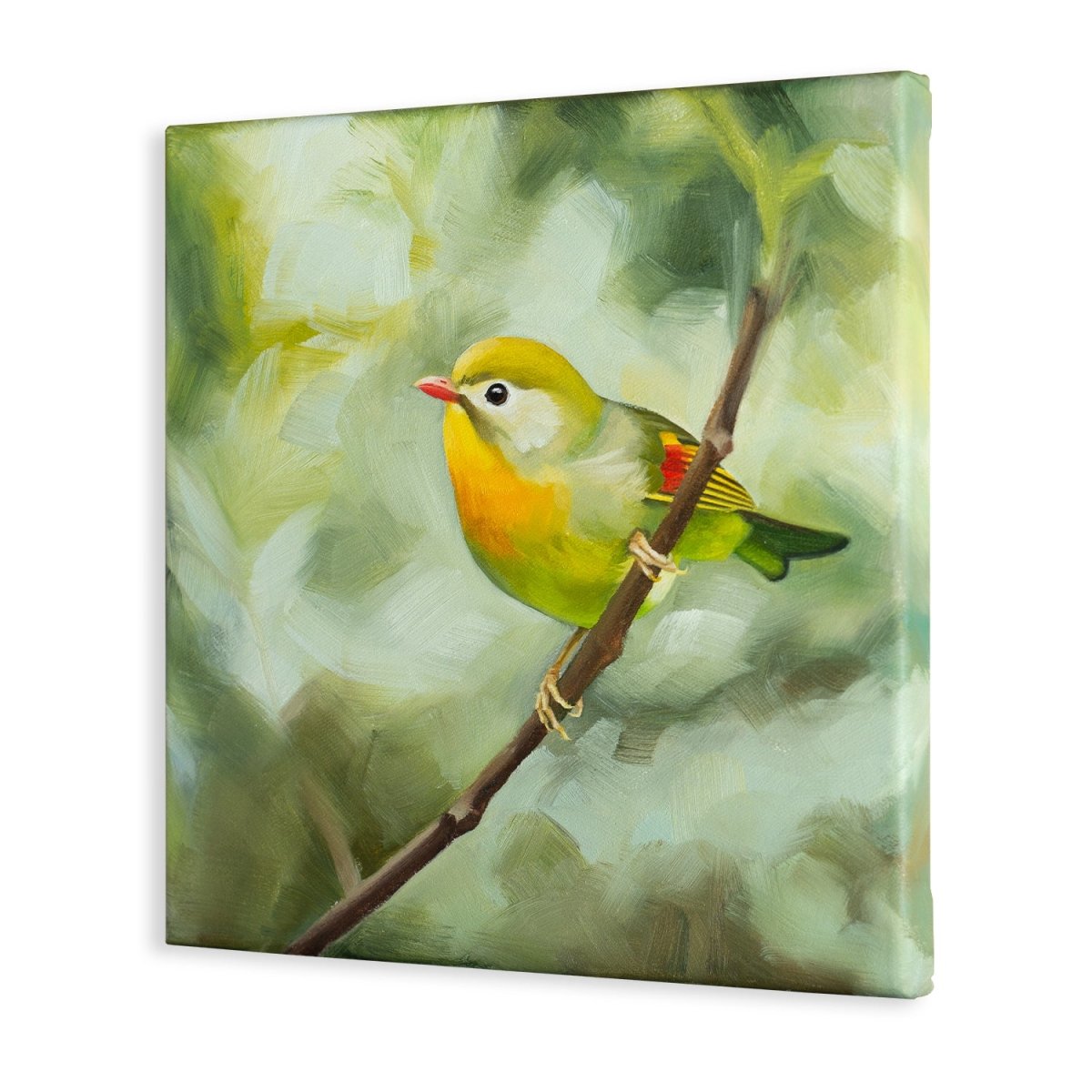 Original Oil Painting on Canvas - Bird#WT2