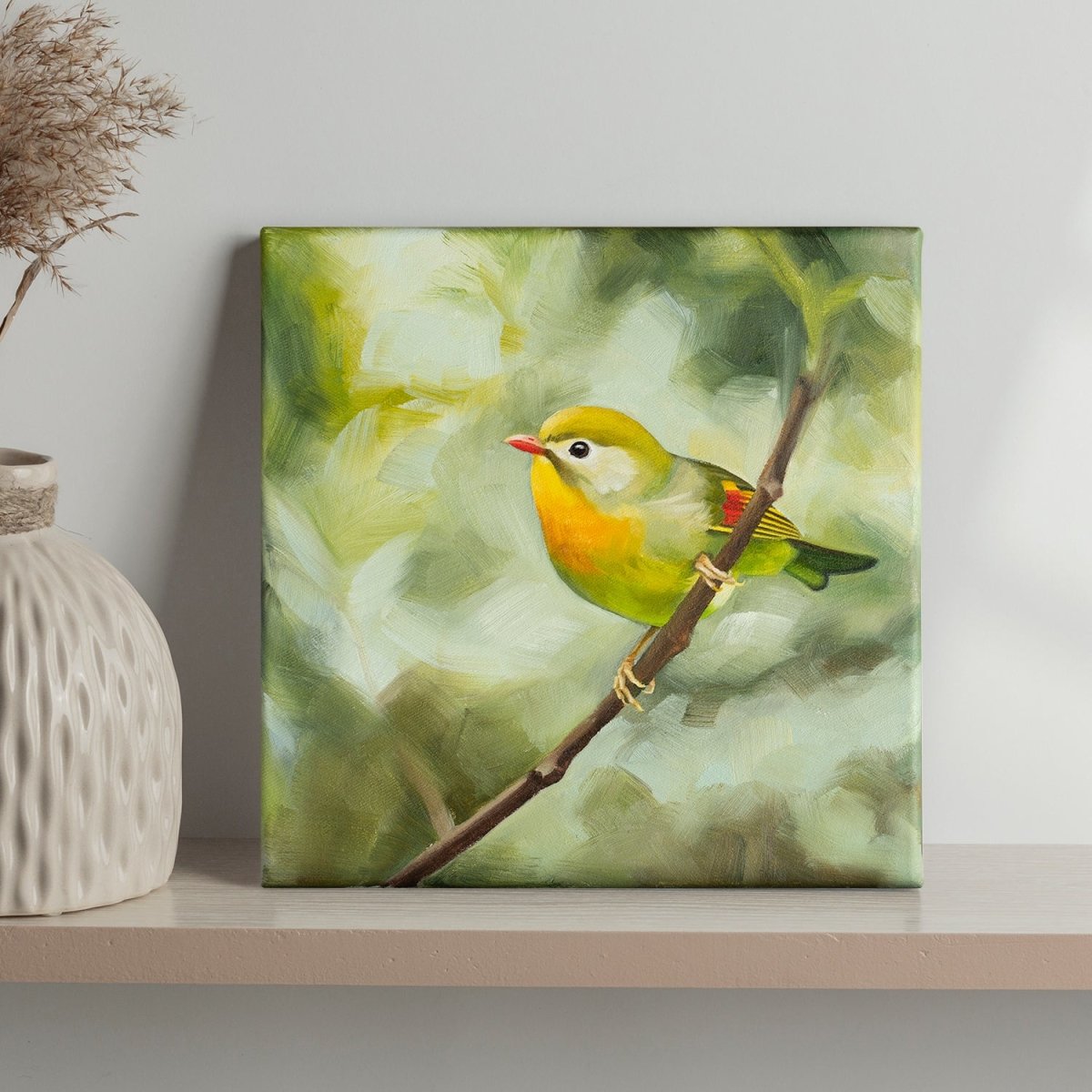 Original Oil Painting on Canvas - Bird#WT2