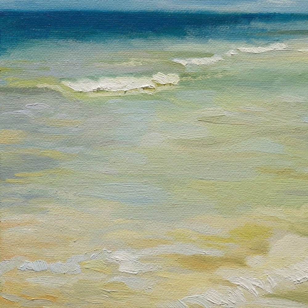 Beach - Original Oil Painting on Canvas