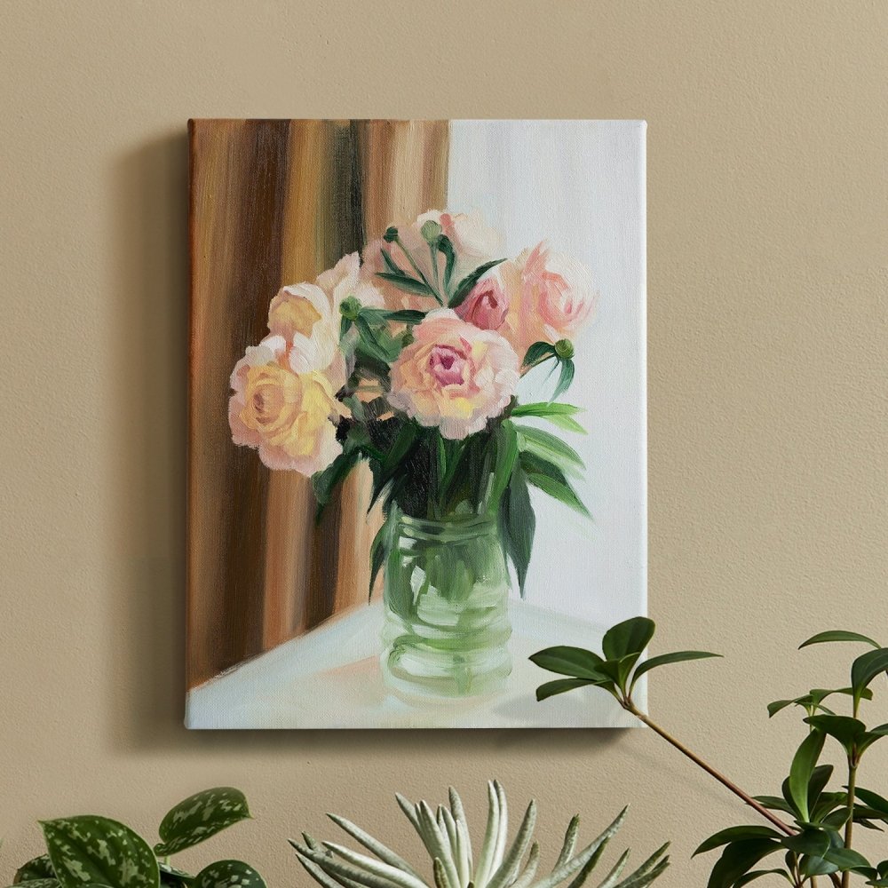 Floral - Original Oil Painting on Canvas