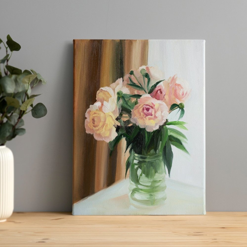 Floral - Original Oil Painting on Canvas