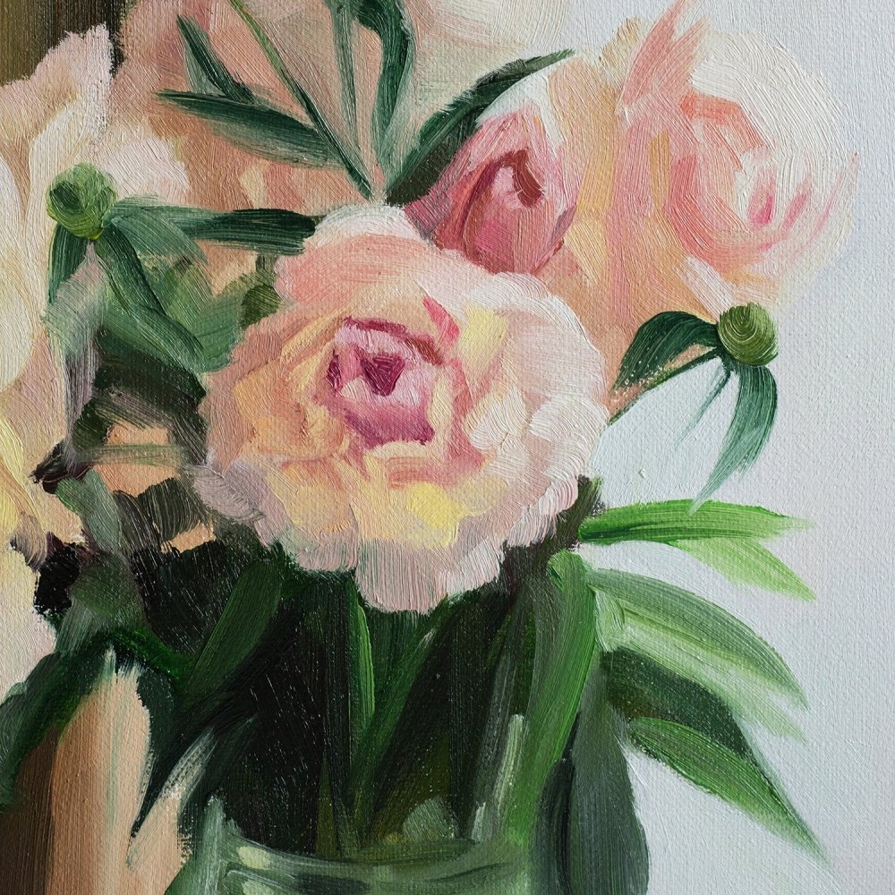 Floral - Original Oil Painting on Canvas