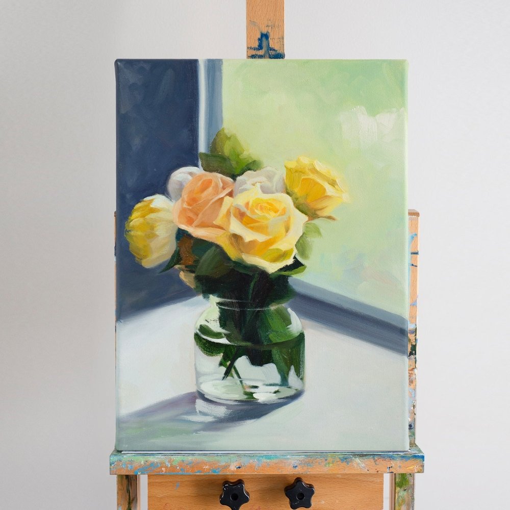 Floral - Original Oil Painting on Canvas