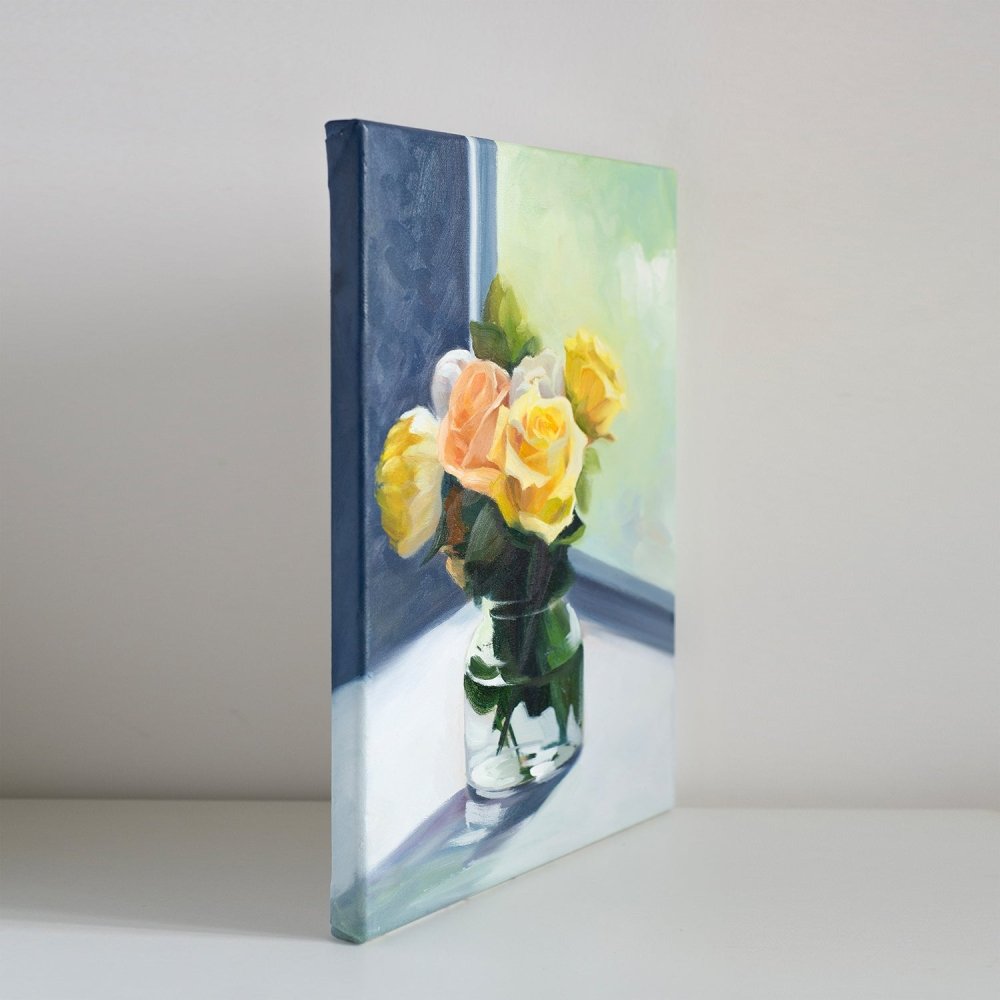 Floral - Original Oil Painting on Canvas