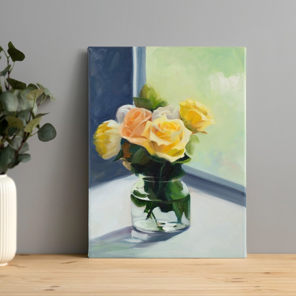 Floral - Original Oil Painting on Canvas