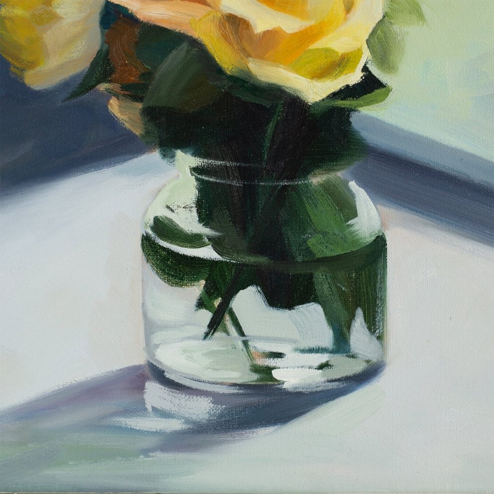 Floral - Original Oil Painting on Canvas