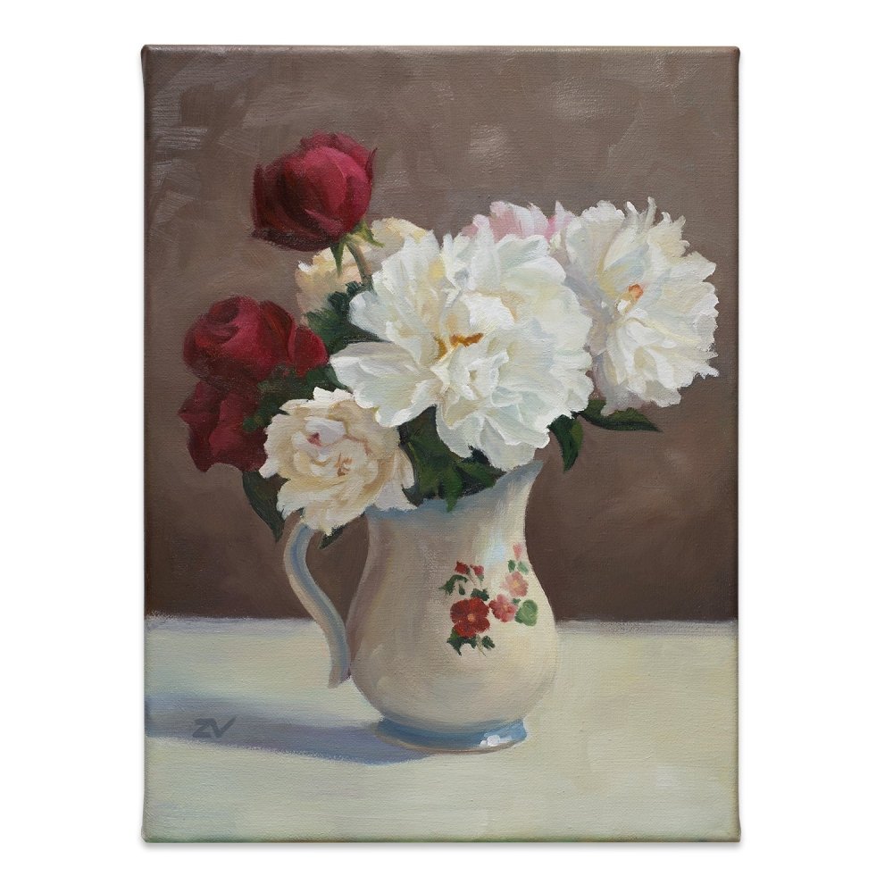 Floral - Original Oil Painting on Canvas