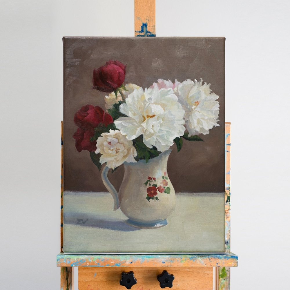 Floral - Original Oil Painting on Canvas