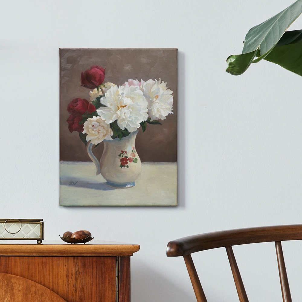 Floral - Original Oil Painting on Canvas