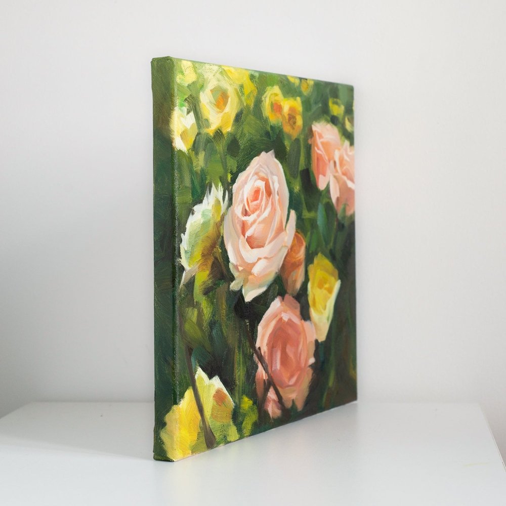 Floral - Original Oil Painting on Canvas