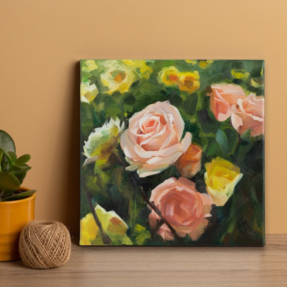 Floral - Original Oil Painting on Canvas
