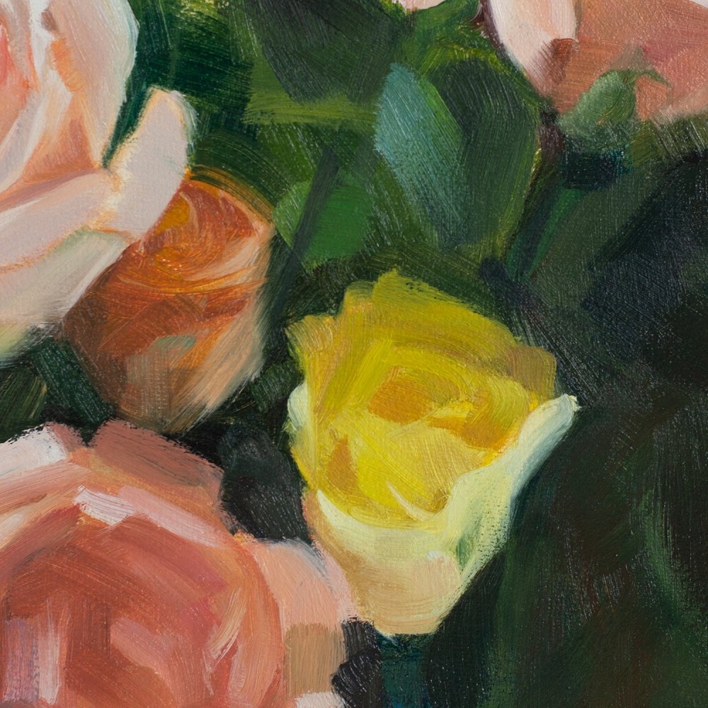 Floral - Original Oil Painting on Canvas