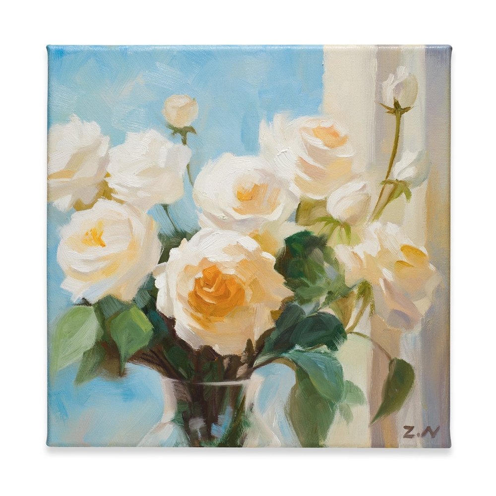 Floral - Original Oil Painting on Canvas
