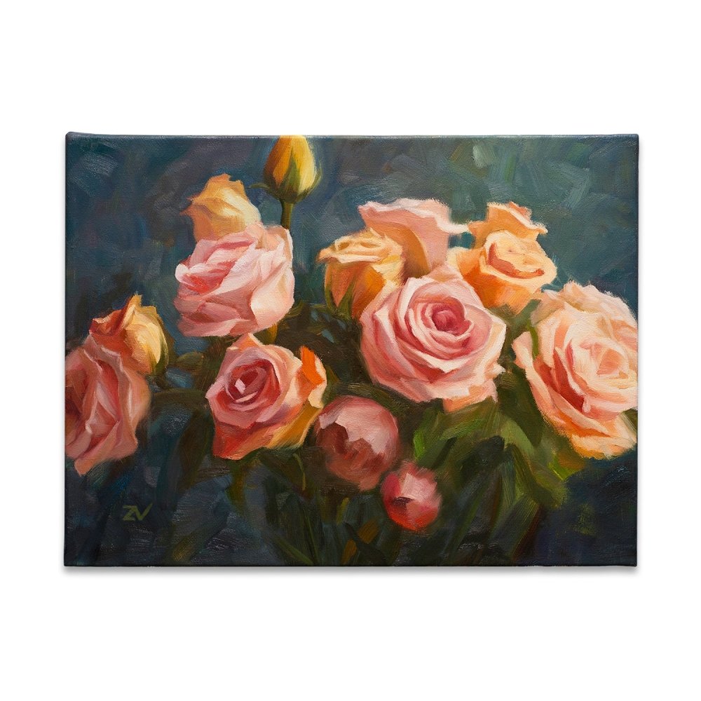 Floral - Original Oil Painting on Canvas