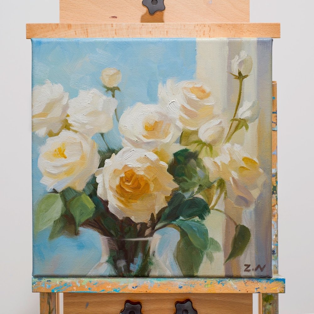 Floral - Original Oil Painting on Canvas