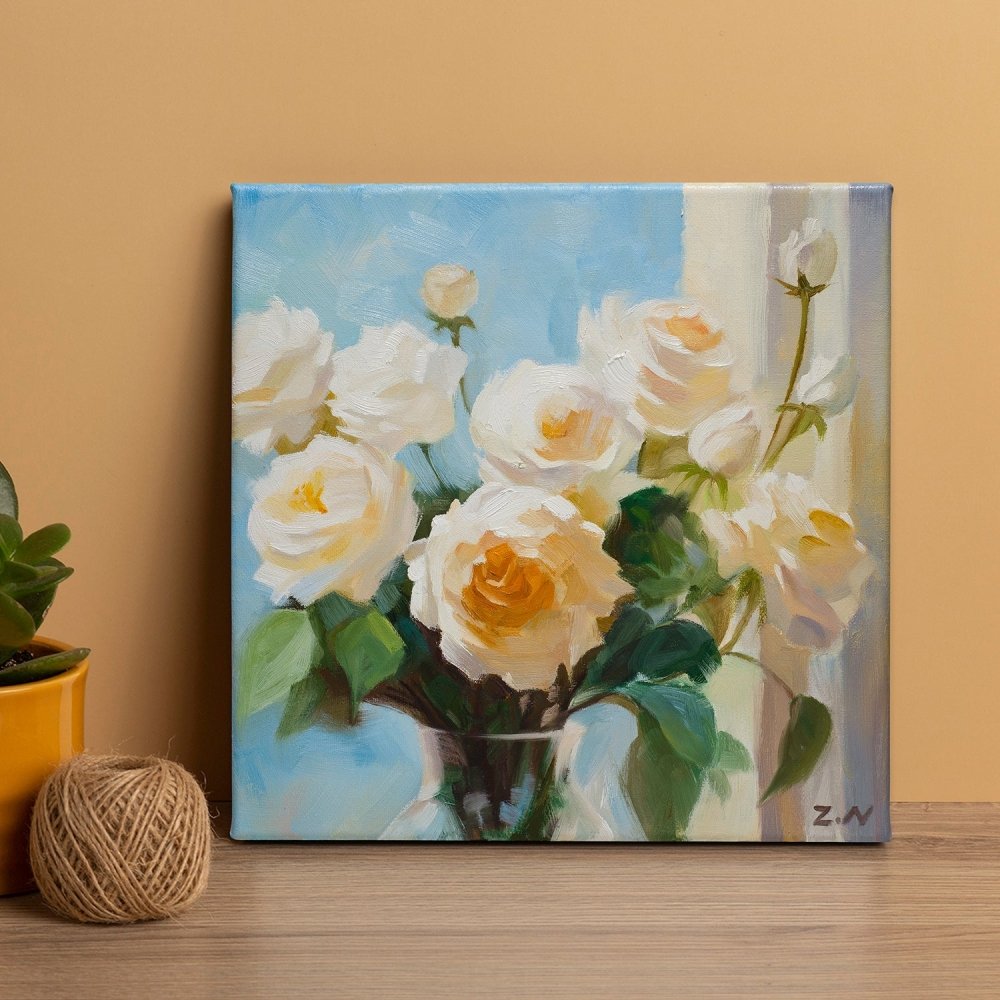 Floral - Original Oil Painting on Canvas