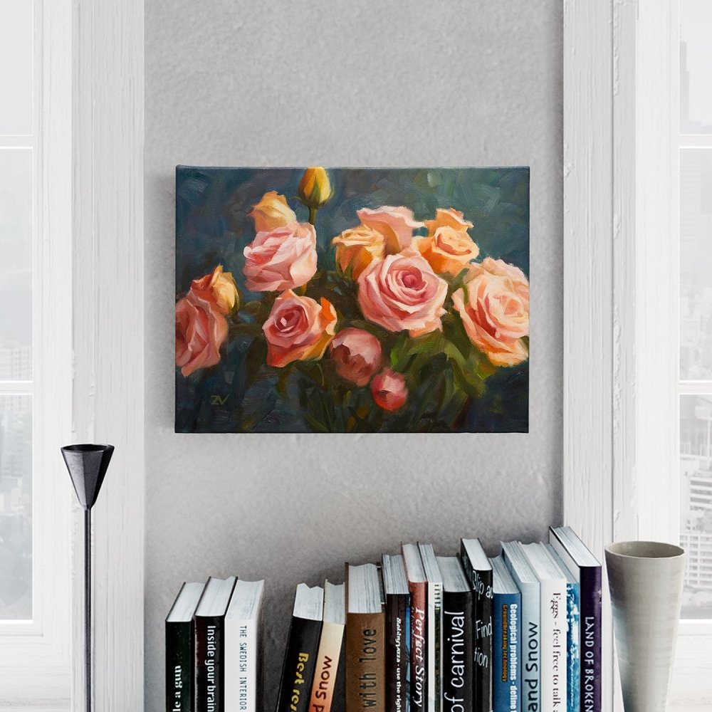 Floral - Original Oil Painting on Canvas