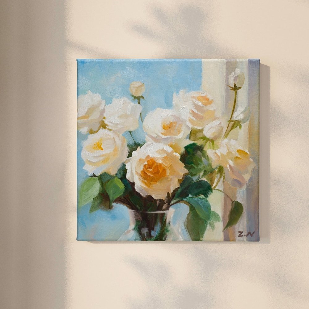Floral - Original Oil Painting on Canvas