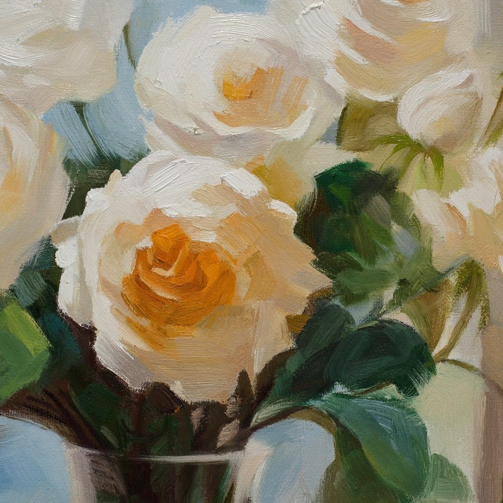 Floral - Original Oil Painting on Canvas