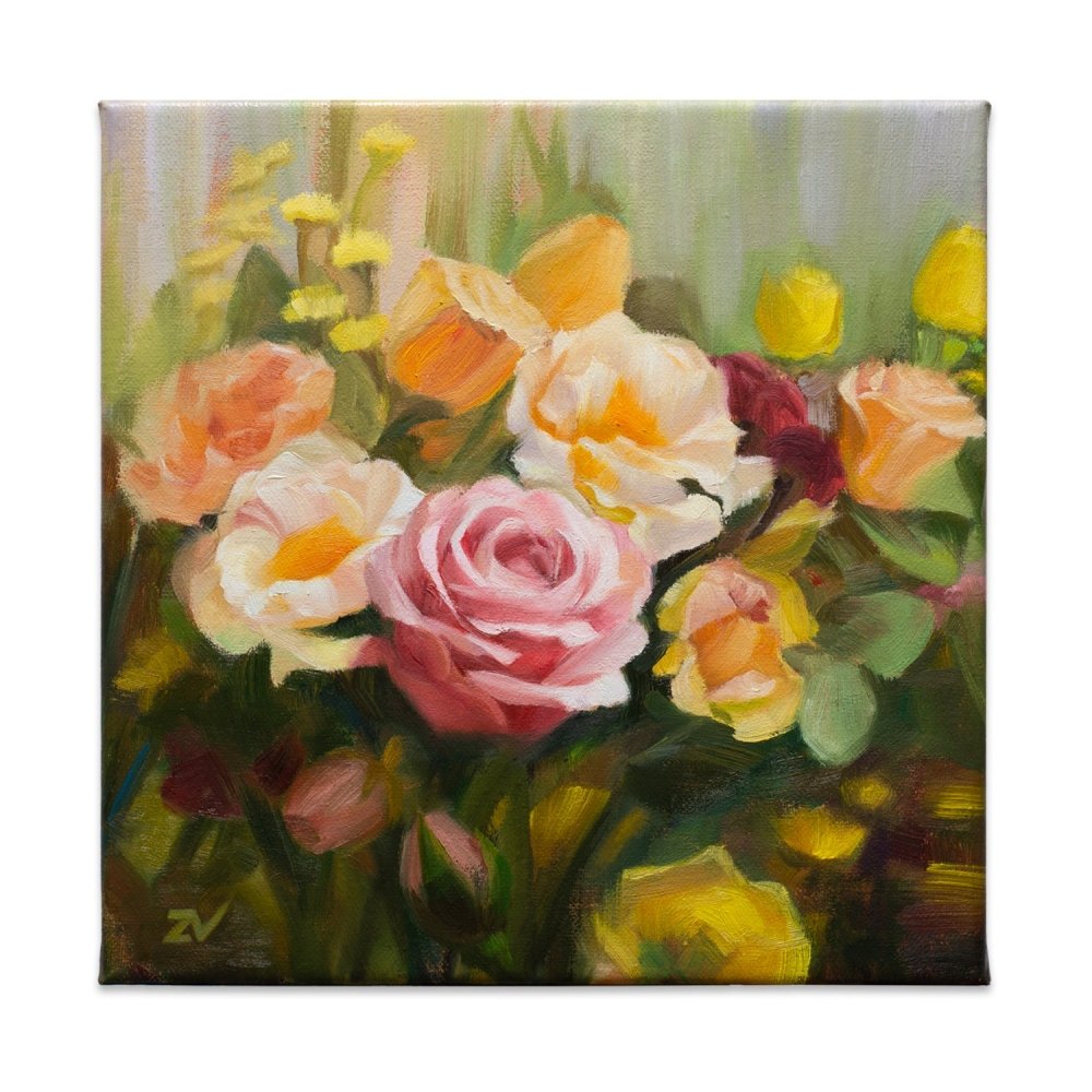 Floral- Original Oil Painting on Canvas