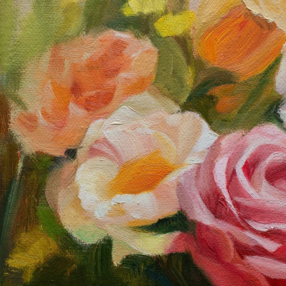 Floral- Original Oil Painting on Canvas
