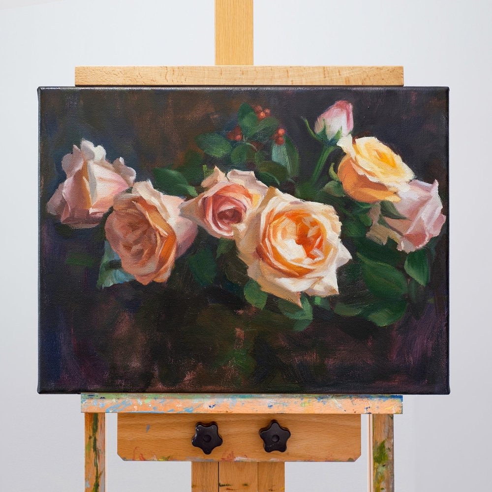 Floral- Original Oil Painting on Canvas