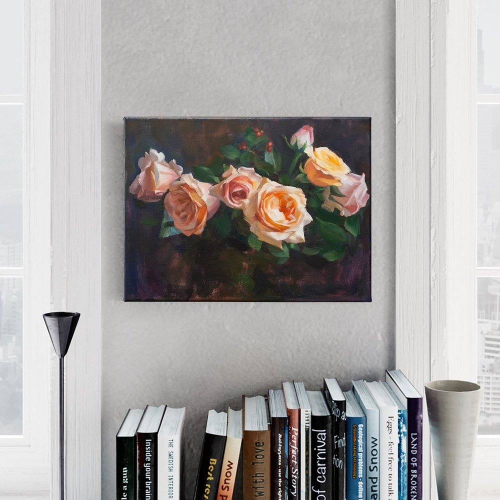Floral- Original Oil Painting on Canvas