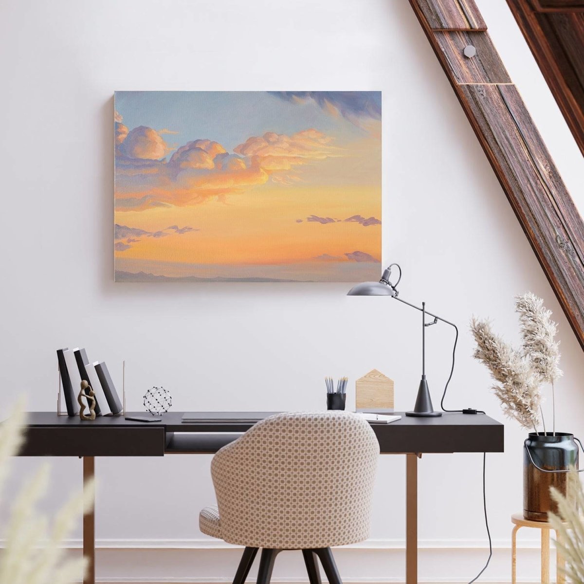 Original Art | Landscape Oil Painting | Oil on Canvas | Cloud | 50 x 70cm - LohillArt