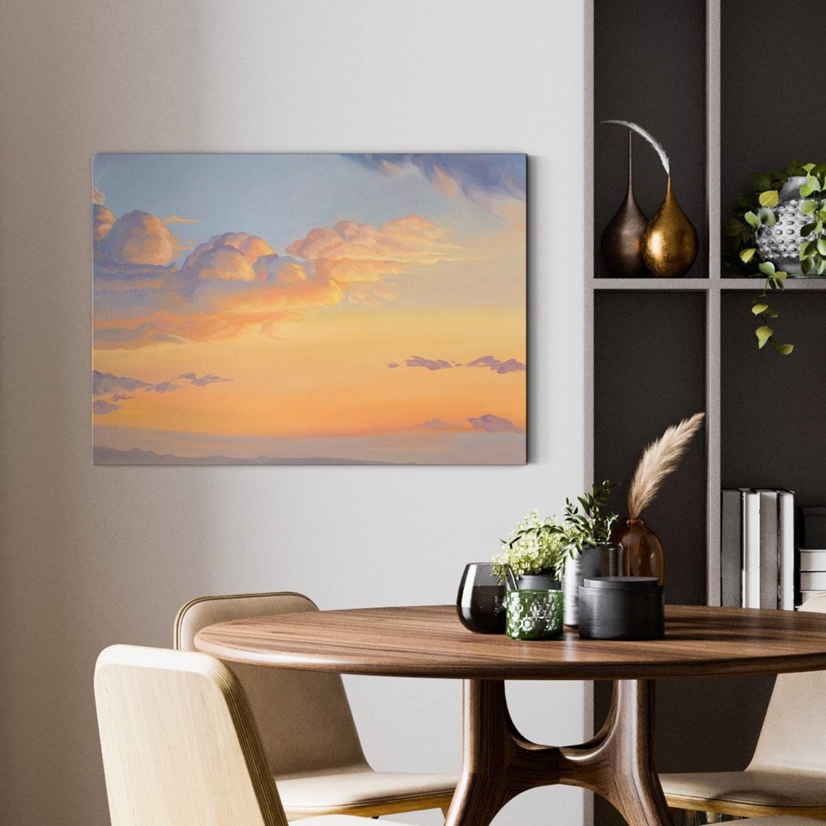 Original Art | Landscape Oil Painting | Oil on Canvas | Cloud | 50 x 70cm - LohillArt