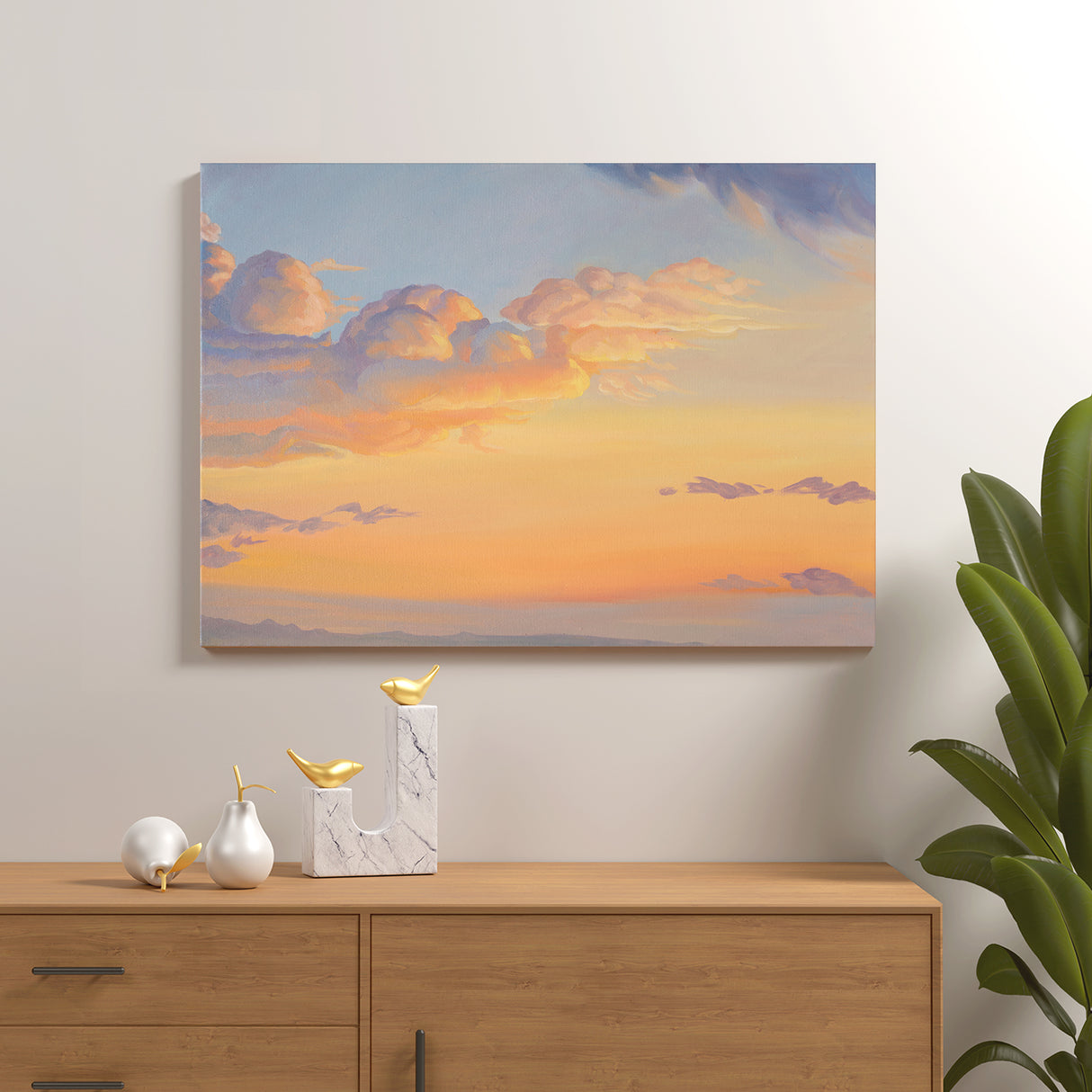 Original Art | Landscape Oil Painting | Oil on Canvas | Cloud | 50 x 70cm - LohillArt