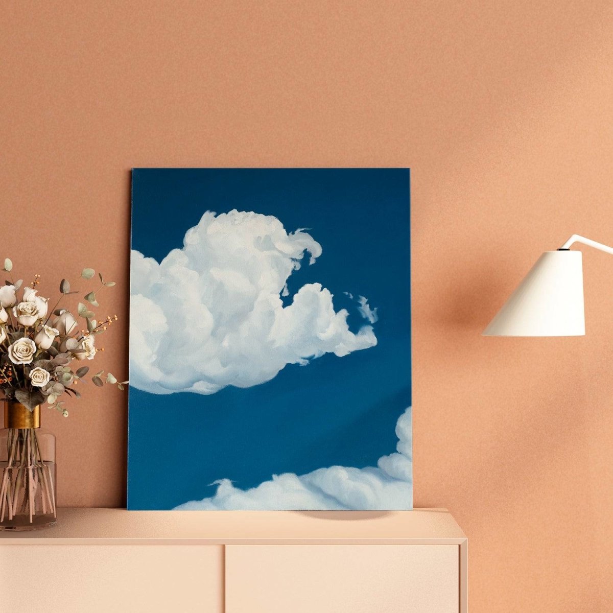 Original Art | Landscape Oil Painting | Oil on Canvas | Cloud | 50 x 60cm - LohillArt