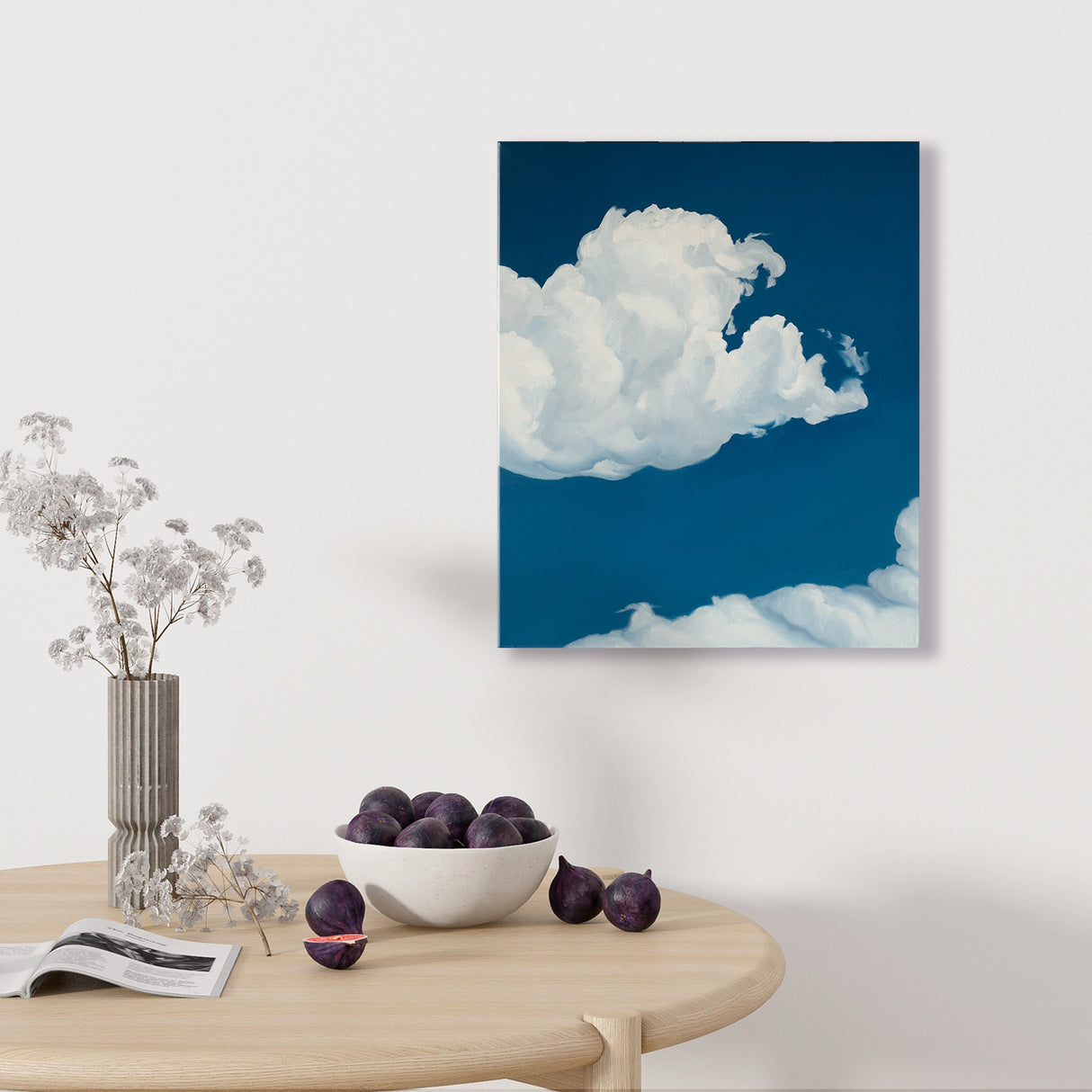 Original Art | Landscape Oil Painting | Oil on Canvas | Cloud | 50 x 60cm - LohillArt
