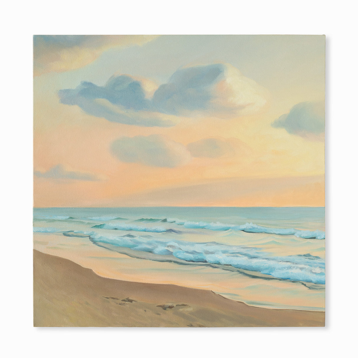 Original Oil Painting on Canvas - Seaside