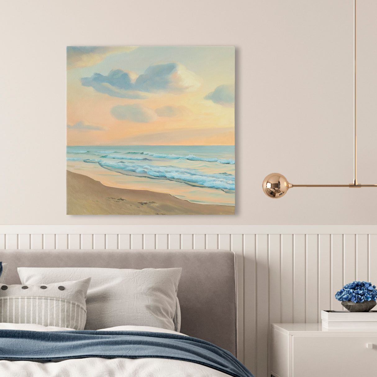 Original Oil Painting on Canvas - Seaside