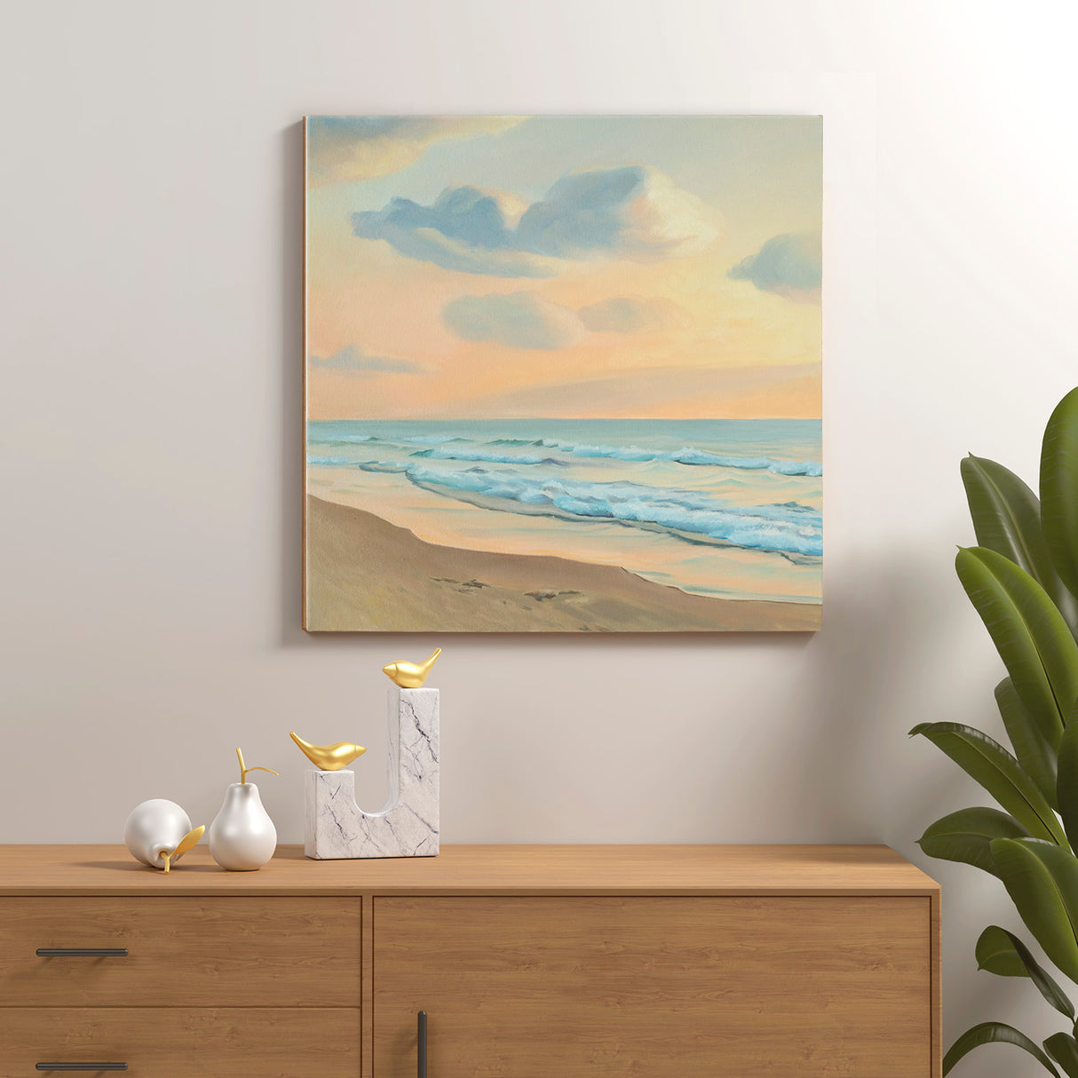 Original Oil Painting on Canvas - Seaside