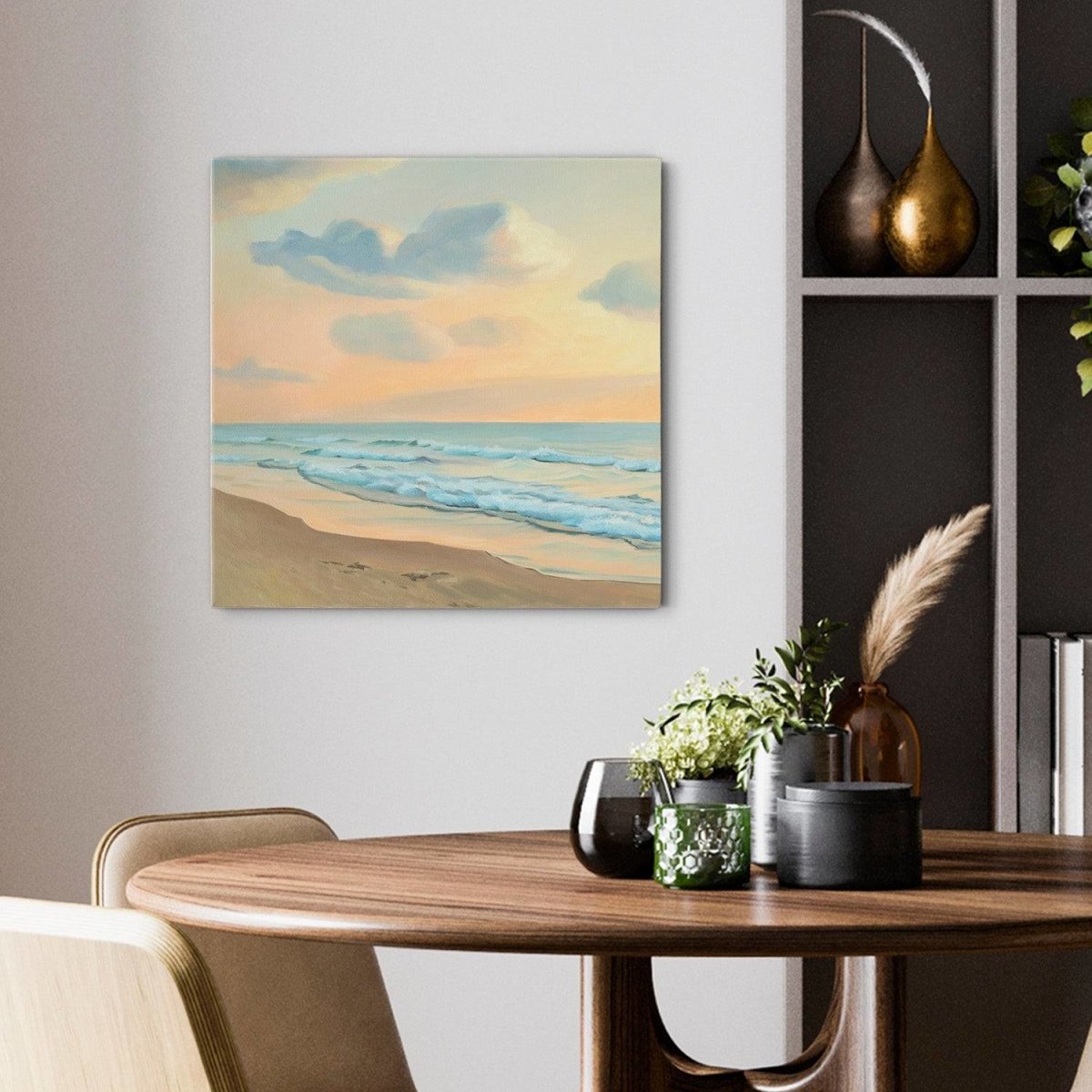 Original Landscape Oil Painting on Canvas - Seaside