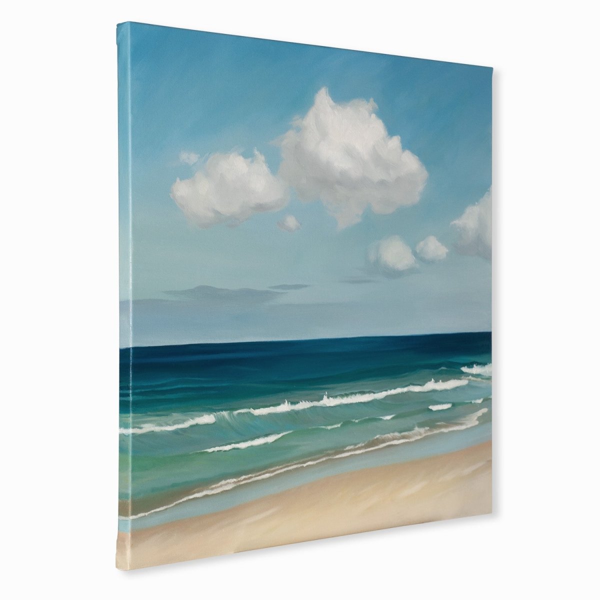 Original Landscape Oil Painting on Canvas - Seaside