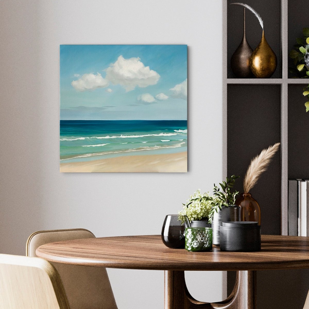 Original Landscape Oil Painting on Canvas - Seaside