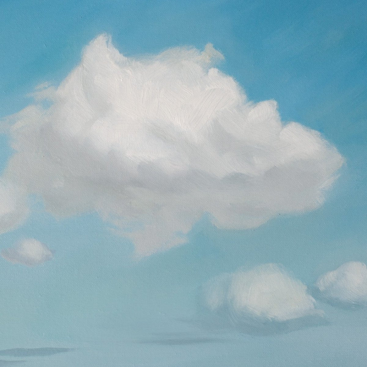 Original Landscape Oil Painting on Canvas - Seaside