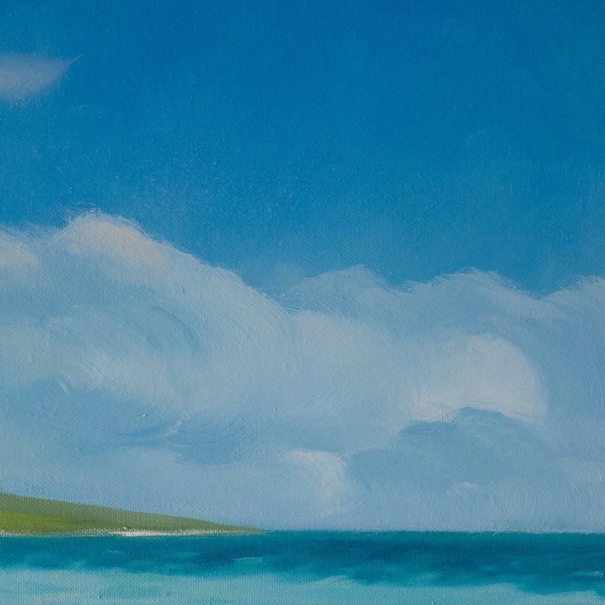 Original Landscape Oil Painting on Canvas - Seaside